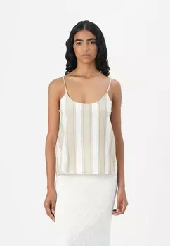 Топ ONLJAKIRI SINGLET ONLY, бежевый
