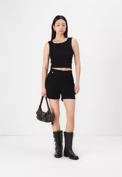 Топ ONLKENYA CROP BABYLOCK 2 PACK ONLY, синий
