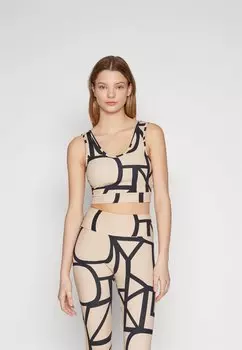 Топ Onlkim ONLY, цвет beige/black