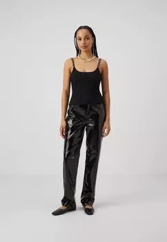 Топ Onllavi Squareneck ONLY, черный