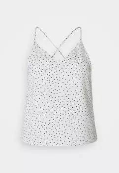 Топ Onllena Maya Singlet Life Only, Cloud Dancer/черный