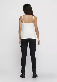 Топ Onllove Singlet 2Pack ONLY, черный/белый