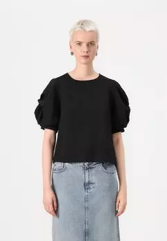 Топ ONLMETTE ONLY, черный