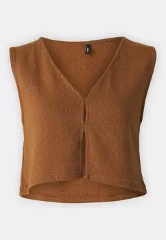Топ ONLRIE ONLY, коричневый