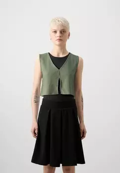 Топ ONLRIE ONLY Petite, оливковый