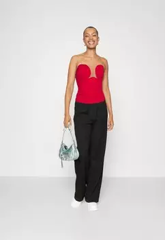 Топ Onlsandy Bandeau ONLY, красный