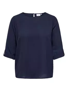 Топ ONLY Carmakoma Shirt, синий