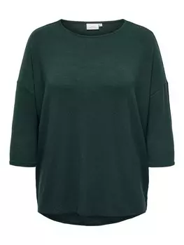 Топ ONLY Carmakoma Shirt, зеленый