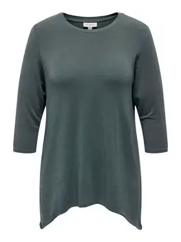 Топ Only Carmakoma, темно-зеленый