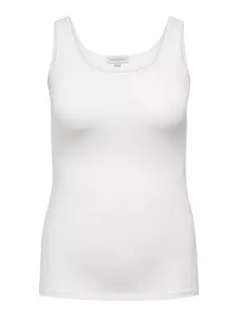 Топ ONLY Carmakoma Time, белый