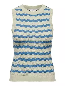 Топ ONLY, цвет creme/blau