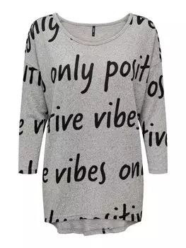 Топ Only ELCOS, пятнистый серый