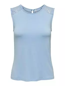 Топ ONLY KANYE, светло-синий