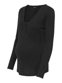 Топ Only Maternity, черный