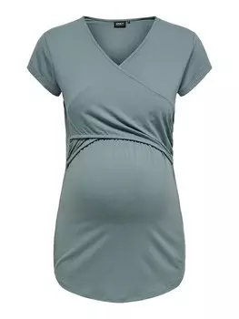 Топ Only Maternity, зеленый