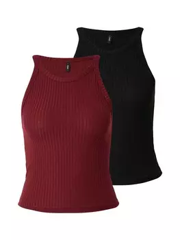 Топ ONLY ONLEMMA, цвет Wine red/Black