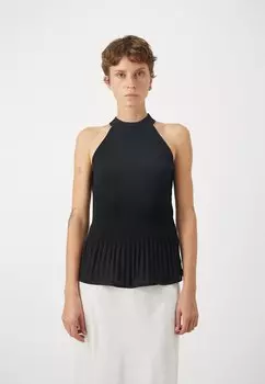 Топ ONLY ONLIGGY PLISSE HALTERNECK, черный