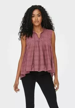 Топ ONLY, пестрая сирень