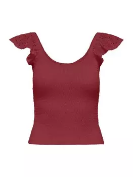 Топ Only Petite ONLGWEN, красный
