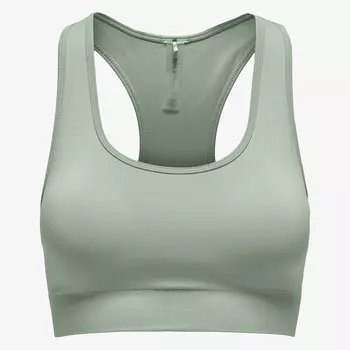 Топ Only Play Onpdaisy Seam Medium Support Sports, светло-зеленый