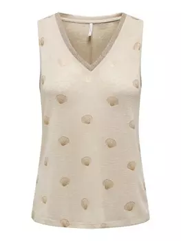 Топ ONLY STEPHANIA, кремовый