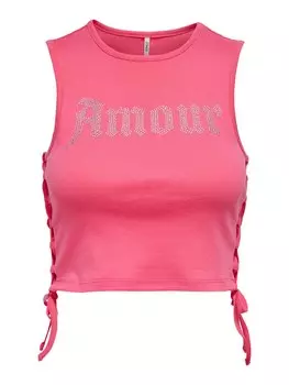 Топ ONLY TELMA, розовый