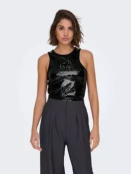 Топ ONLY Top, черный