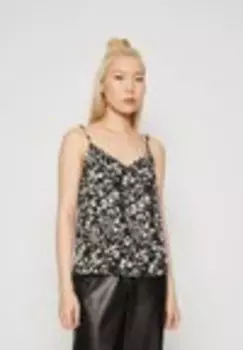 Топ ONNLOVA LIFE BUTTON SINGLET Only, черный
