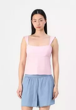 Топ OPEN BACK Hollister Co., светло-розовый
