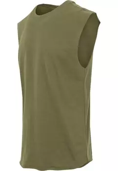 Топ Open Edge Sleeveless Urban Classics, оливковый