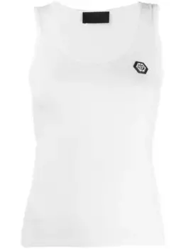 Топ Original без рукавов Philipp Plein, белый