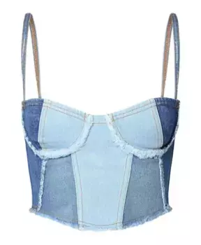 Топ от Кьяры Ферраньи Chiara Ferragni Collection, синий