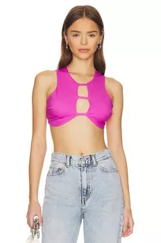 Топ OW Collection Carla, цвет Neon Pink