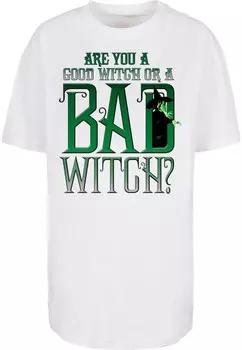 Топ оверсайз ABSOLUTE CULT Oversized Shirt The Wizard of Oz - Bad Witch, белый