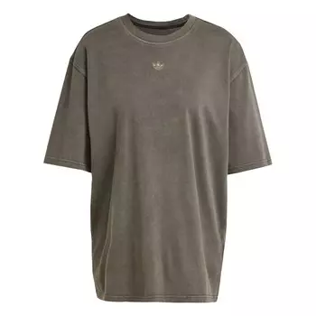 Топ оверсайз ADIDAS ORIGINALS Oversized Shirt, цвет muddy colored