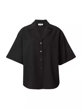 Топ оверсайз EDITED Oversized Shirt Chris, черный