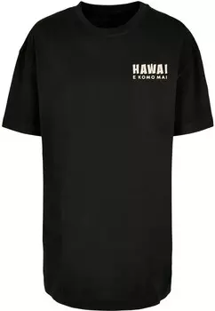 Топ оверсайз Merchcode Oversized Shirt Hawai, черный