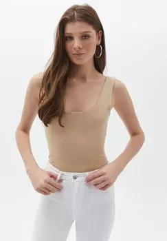 Топ OXXO, бежевый
