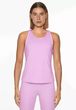 Топ OYSHO, светло-розовый меланж