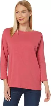 Топ PACT Easy 3/4 Boatneck, цвет Dahlia