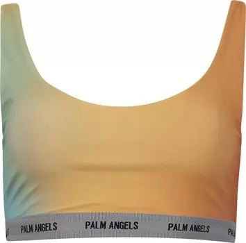 Топ Palm Angels x The Webster Degrade Bikini Top 'Orange/Yellow', оранжевый