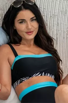 Топ Palm Springs со скрытыми косточками Pour Moi, черный