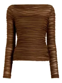Топ Paloma Proenza Schouler White Label, коричневый