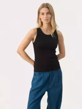 Топ Part Two Grecias Slim Fit Vest, черный