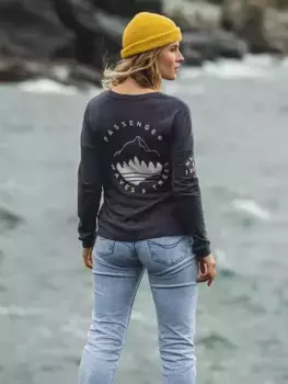 Топ Passenger Big Leaf, цвет charcoal