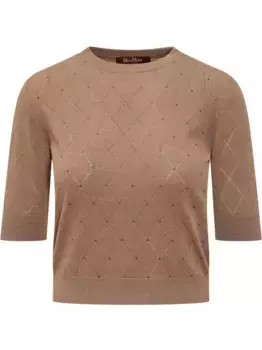 Топ Patrik MAX MARA, коричневый