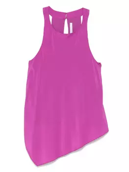 Топ Patrizia Pepe asymmetric top, фиолетовый