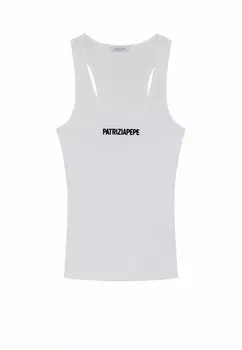 Топ Patrizia Pepe, белый