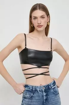 Топ Patrizia Pepe, черный