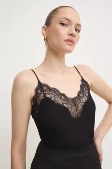 Топ Patrizia Pepe, черный